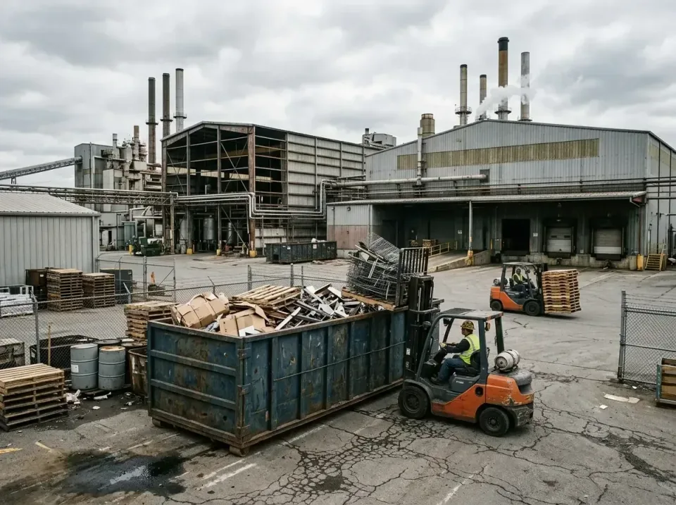 industrial-factory-scrap-conta-003 — frequently asked questions, Cheap Roll-off Dumpster Rentals in Verona, MS